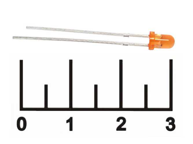 Светодиод LED DFL-3AO4SD-12V 12V (GNL-3014URD)