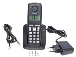 Радиотелефон Gigaset A120 (черный)