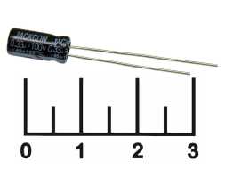 Конденсатор электролитический ECAP 0.33 мкФ 100В 0.33/100V 0511 105C