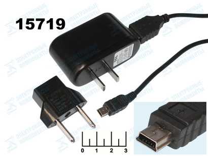 Сетевое зарядное устройство mini USB 5V 0.5A TCL