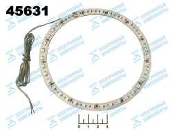 LED Angel Eyes 12см 12V красный 1210 39 светодиодов