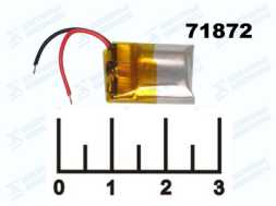 Аккумулятор 3.7V 0.02A 15*10*3 301012 Lithium polymer