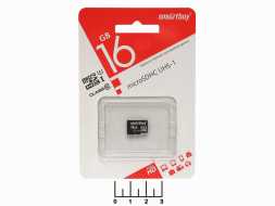 Карта памяти micro SD 16Gb Smartbuy class10 (SDHC UHS-1)