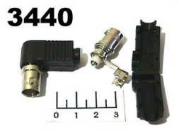 Разъем BNC гнездо угол