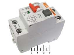 Дифавтомат 16A/10мA 1P+N АВДТ-63 TDM (0202-0009)