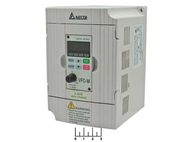 Преобразователь частоты Delta VFD-M 2.2KW 022M43B (380V)