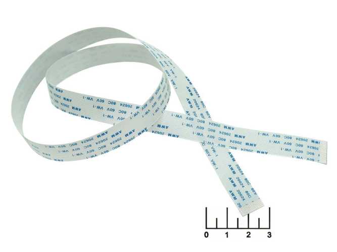 Шлейф 600*13 24pin шаг 0.5мм