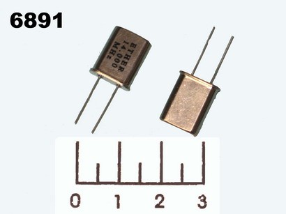 Кварц 14.000 МГц (HC-49/U)