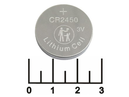 Батарейка CR2450 3V Фаза Lithium