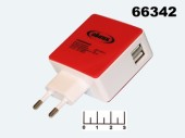 Сетевое зарядное устройство 2USB 5V 3.1A Облик 804