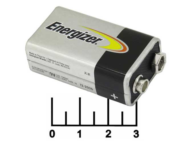 Батарейка 6F22-9V Energizer Power Alkaline 6LR61