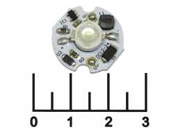 Светодиод LED 3W зеленый 6-12V с драйвером