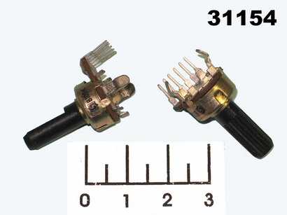 Резистор переменный 2*1 кОм A R1214G (+60)