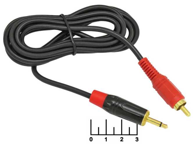 Шнур 1RCA-AUD 3.5 моно 1.6м