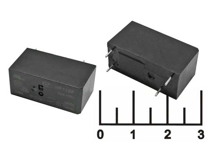 Реле =24V 12A/250V HF115F