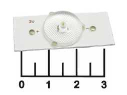 Светодиод 1LED 3V с линзой для TV