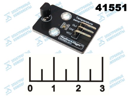 Радиоконструктор Arduino датчик температуры LM35