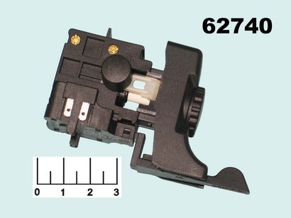 Кнопка для электроинструмента FA2-4/1BEK-6 черная 6A (№127)