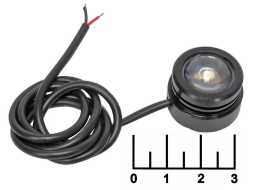 Светодиод в корпусе на проводе 12V зеленый