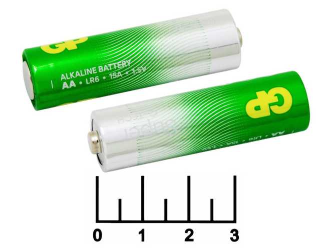 Батарейка AA-1.5V GP Super Alkaline LR6 (АА)