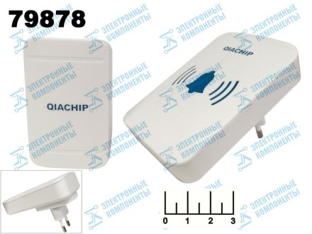 Звонок 220V беспроводной + кинетическая кнопка 38 мелодии Qiachip