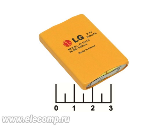 Аккумулятор для радиотелефона 2.4V 0.8A B-1837H LG