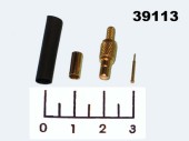 Разъем SMB гнездо обжимной gold на кабель (SMB-C174P)