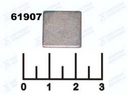 Магнит B 15*15*2 квадрат неодимовый