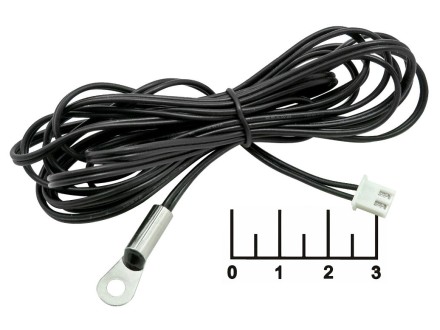 Датчик температуры NTC 50 кОм кабель 2м 2PIN