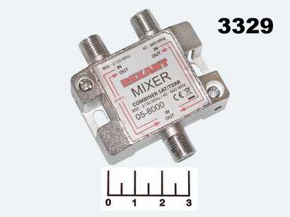 Телевизионный антенный разветвитель-сумматор 40-860/950-2150 MHz Rexant Mixer