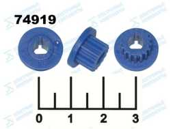 Шкив 14мм на ось 5мм D-типа с шестеренкой (16 зубьев) (Lobster)