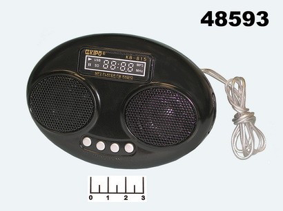 MP3 колонка bluetooth + приемник Kipo KB-815 + USB/SD