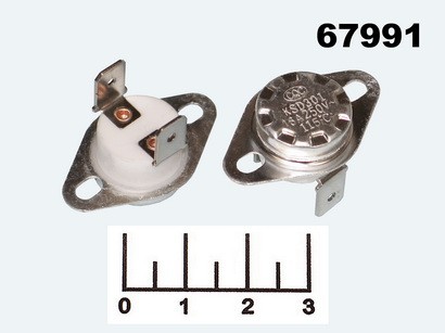 Термостат 115C OFF 250V 16A (на выкл.) KSD301 (S0631)