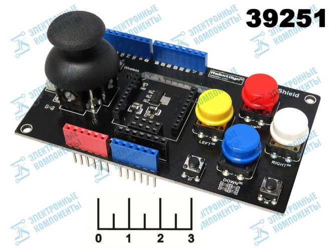 Радиоконструктор Arduino джойстик