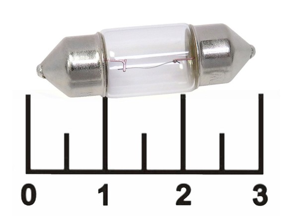 Лампа 12V 5W SV8.5-8 салон 31мм (2251)