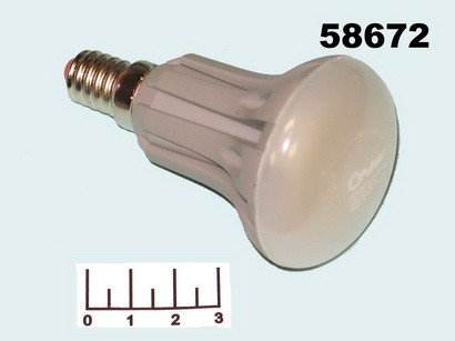 Лампа светодиодная R50 220V 6W E14 4000K белый Pulsar металл