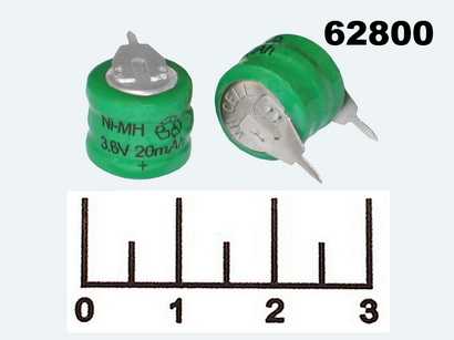 Аккумулятор 3.6V 0.02A Ni-MH