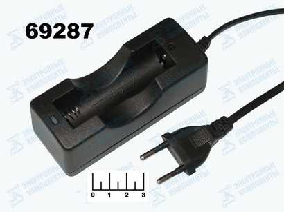 Зарядное устройство для литиевых элементов 4.2V 1A 1*18650 ZJ-3009/ZJ-3088/H-281