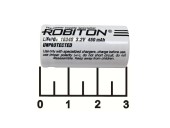 Аккумулятор 3.2V 0.45A 16340 Robiton (LiFePO4)