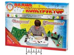 Радиоконструктор автомат световых  эффектов на семи микросхемах №033