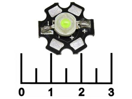 Светодиод LED 1W голубой LXHL-BWS