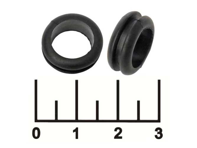 Кабельный ввод 11/12мм резина