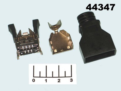 Разъем 14pin штекер на кабель (SCSI-14)