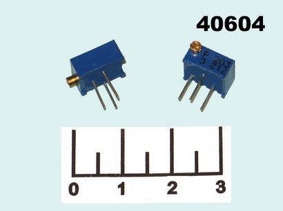 Резистор подстроечный 20 кОм 3296P-203 (+121)