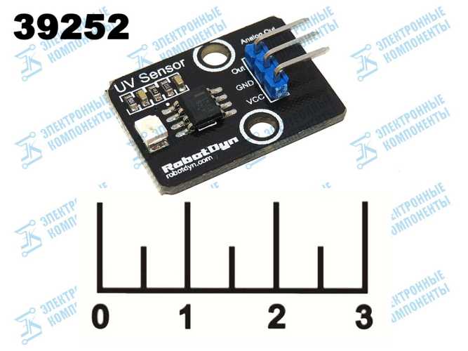 Радиоконструктор Arduino датчик ультрафиолета