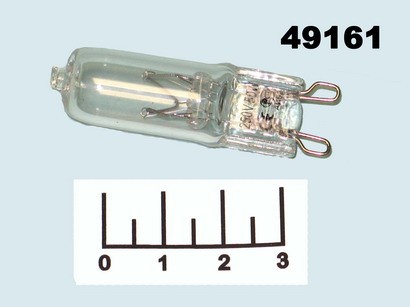 Лампа КГМ 220V 50W G9 прозрачная Feron