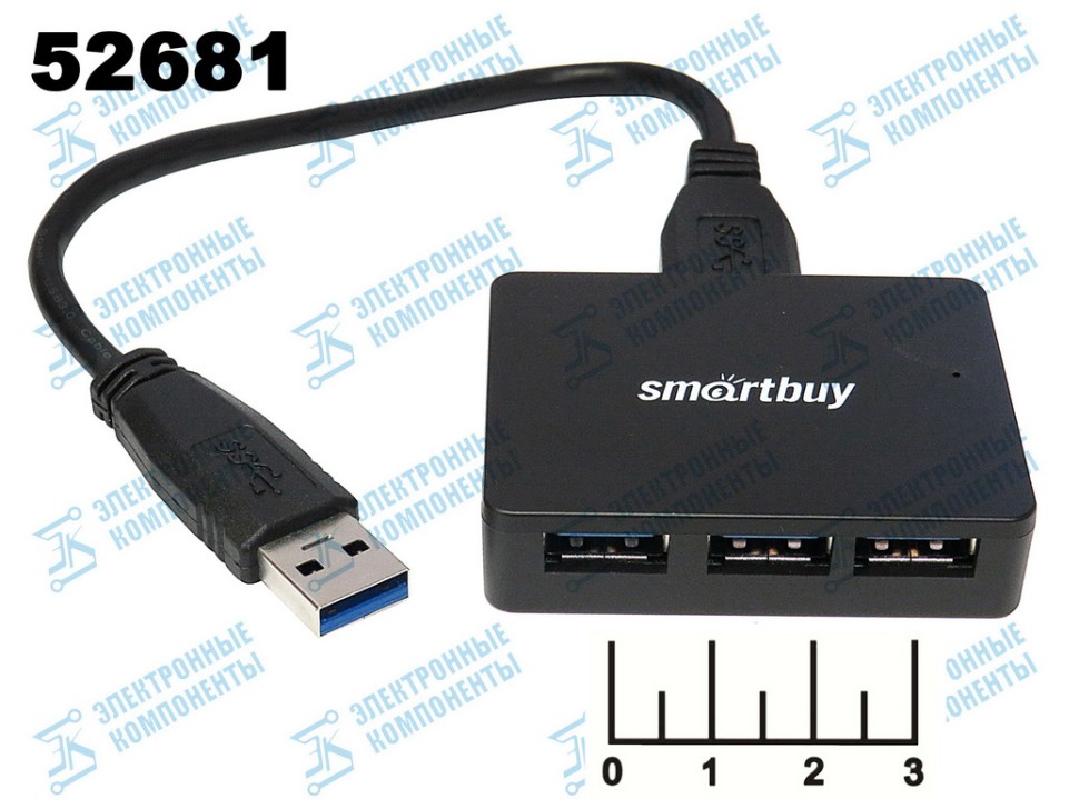 USB HUB 4 PORT SBHA-6000-K