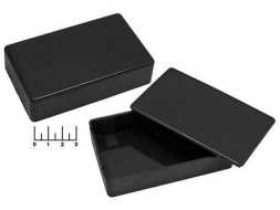 Корпус BOX 100*60*25 (черный) Z1006025B