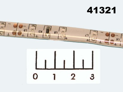 Светодиодная лента 12V синяя 5см влагозащищенная (4.8W/60LED/1м) MTK-300FB3528(2835)