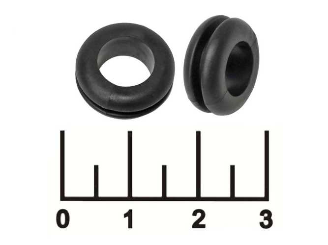 Кабельный ввод 8/11мм резина